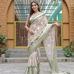 Banarasi Viscose Georgette Silk Saree