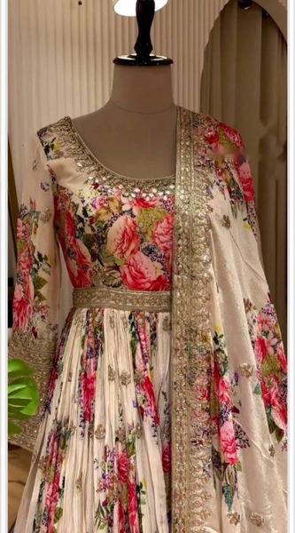 Satin Silk Lehenga Set