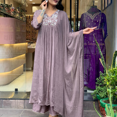 Women’s V-Neck Printed Silk Dresses