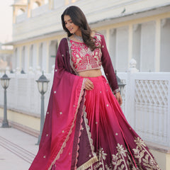 Royal Zari Ombre Lehenga