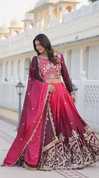 Royal Zari Ombre Lehenga