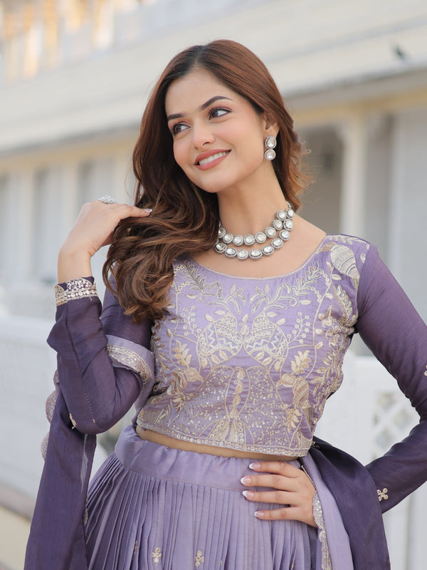 Royal Zari Ombre Lehenga
