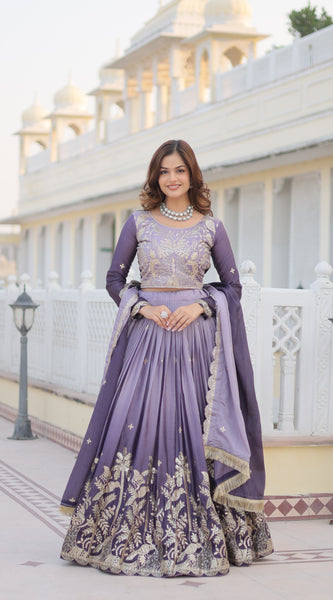 Royal Zari Ombre Lehenga