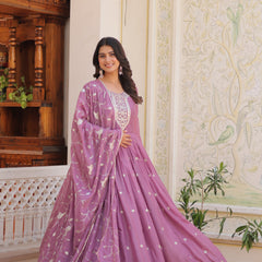 Bead Moti Embroidered Lehenga