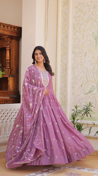 Bead Moti Embroidered Lehenga