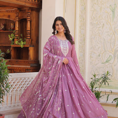 Bead Moti Embroidered Lehenga