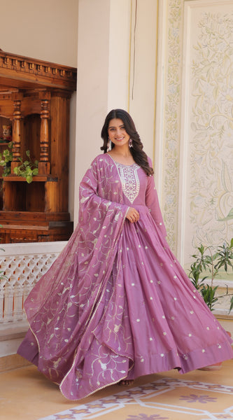 Bead Moti Embroidered Lehenga