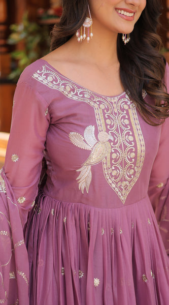 Bead Moti Embroidered Lehenga