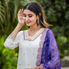 White Embroidered Dresses
