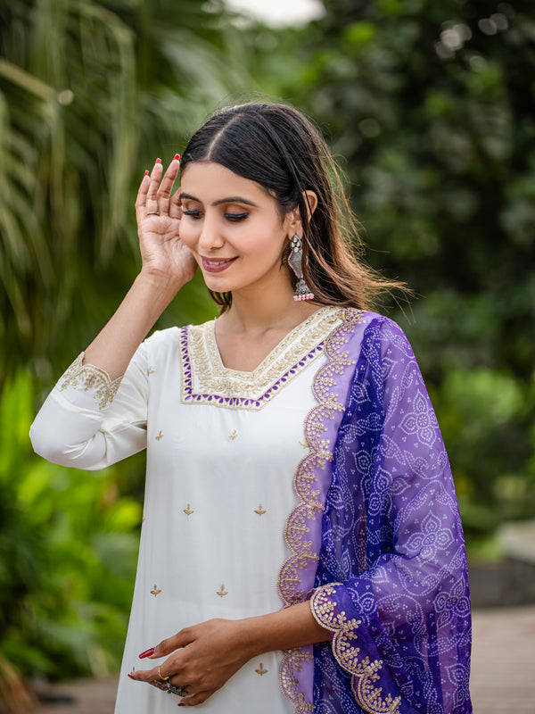 White Embroidered Dresses