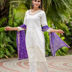 White Embroidered Dresses