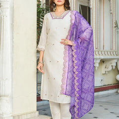White Embroidered Dresses