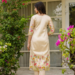 Viscose Assam Silk Dresses