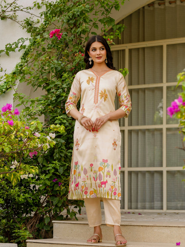 Viscose Assam Silk Dresses