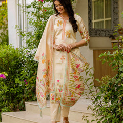 Viscose Assam Silk Dresses