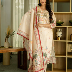 Viscose Assam Silk Dresses 2