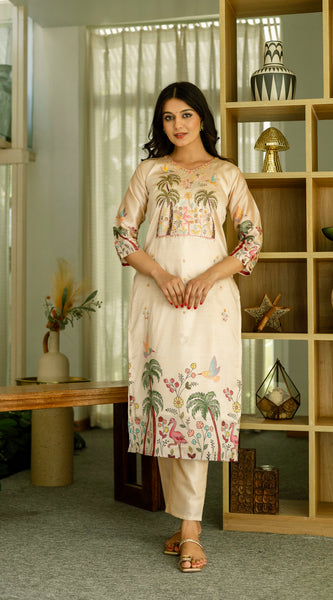 Viscose Assam Silk Dresses 2