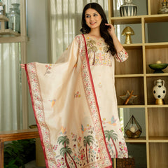 Viscose Assam Silk Dresses 2