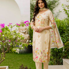 Viscose Assam Silk And Embroidared Beads Work Dresses