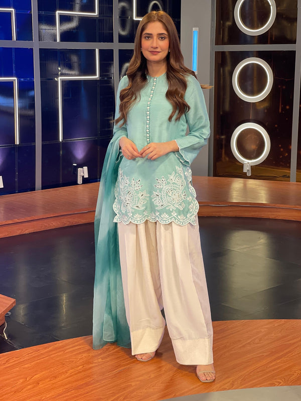 Designer Georgette Co-Ord Sets – Ready to Wear