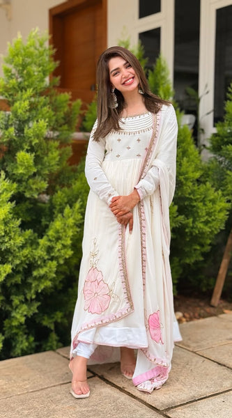 Full Heavy Embroidery Work Dresses