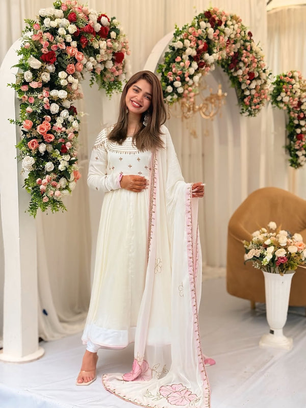 Full Heavy Embroidery Work Dresses