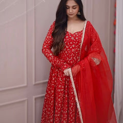 Festive Glam Anarkali Ensemble Lehenga