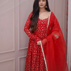 Festive Glam Anarkali Ensemble Lehenga