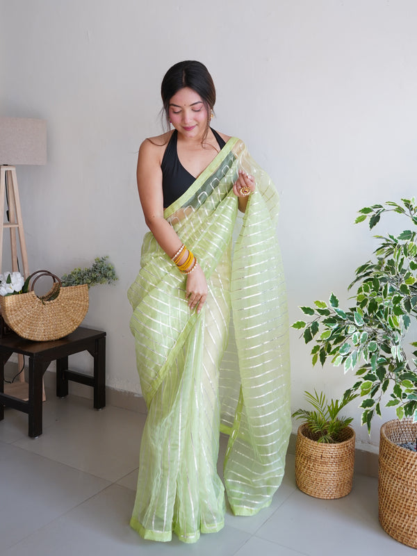 Heavy Organza All Over Gotapatti Designe Saree