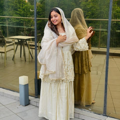 Chinon Silk Party Set Indo Western