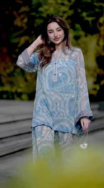 Pur Sifon Georgette Co-Ord Sets
