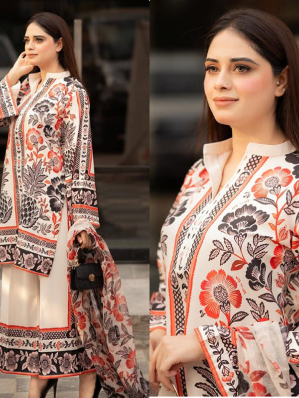 Co-Ord Sets Look pur American crape top with plazzo