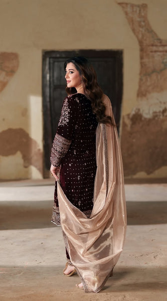 Luxurious Velvet Look Dresses