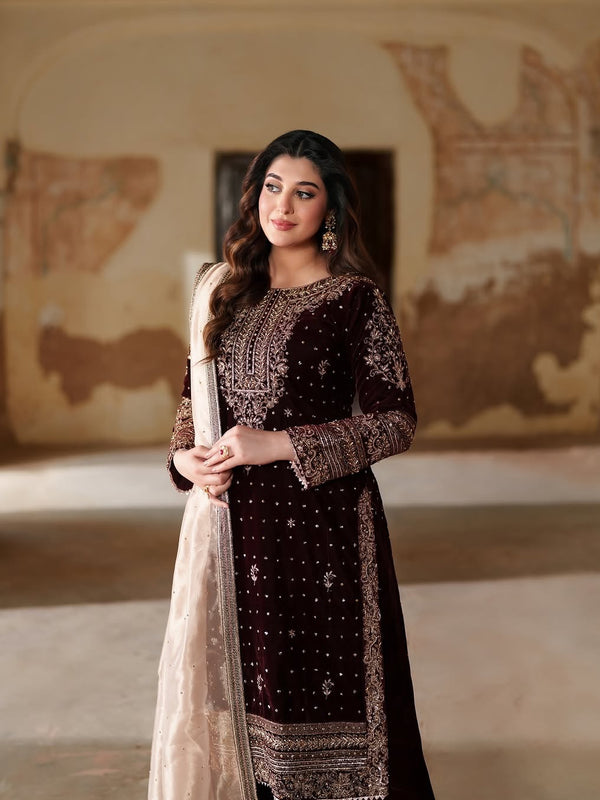 Luxurious Velvet Look Dresses