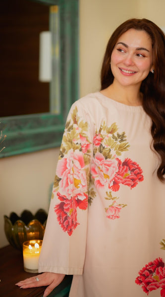 Natural Crepe Top & plazzo Co-ord Sets