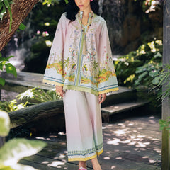 Natural Crepe Top & plazzo Co-ord Sets
