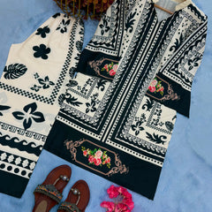 Natural Crepe Top & plazzo Co-Ord Sets