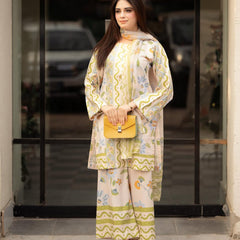 Pur Natural Crepe  Designer Co-Ord Sets