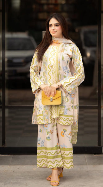 Pur Natural Crepe  Designer Co-Ord Sets