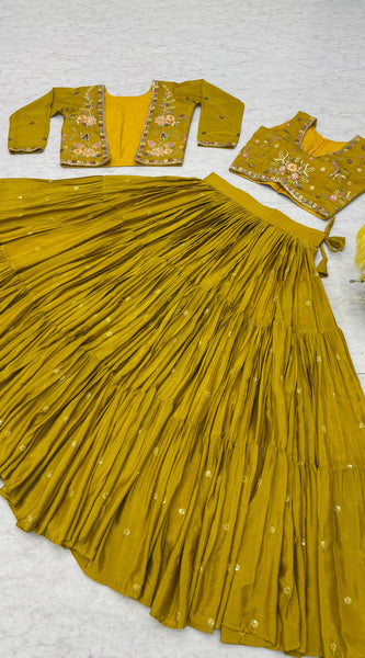 Chinon Lehenga with Jacket