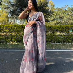 Banarasi Silk Saree With Heavy Look