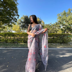 Banarasi Silk Saree With Heavy Look