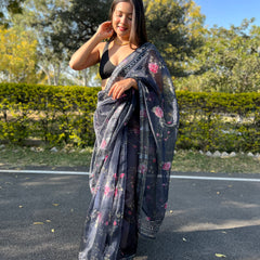Banarasi Silk Saree With Heavy Look