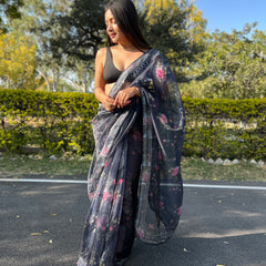 Banarasi Silk Saree With Heavy Look