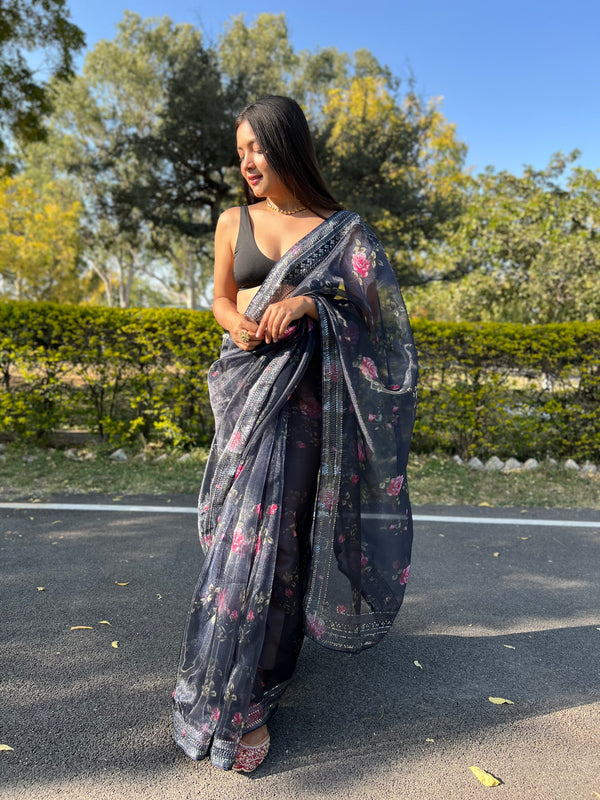 Banarasi Silk Saree With Heavy Look