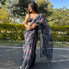 Banarasi Silk Saree With Heavy Look