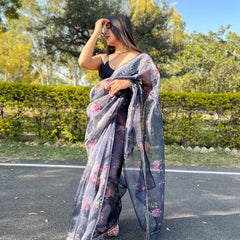 Banarasi Silk Saree With Heavy Look