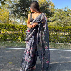 Banarasi Silk Saree With Heavy Look