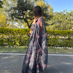 Banarasi Silk Saree With Heavy Look