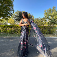 Banarasi Silk Saree With Heavy Look